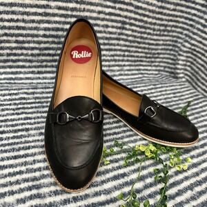 Rollie‎ Shoes Australia Black Leather Loafer Size 42/ US 11 Womens 90s Y2K